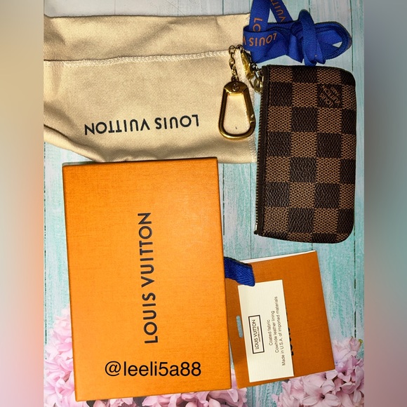 LV KEY POUCH in Damien Ebene - Picture 6 of 6